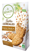 Sablés céréales graines de chia et lin 200gr