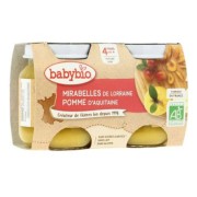 Pot Mirabelle Pomme 2x 130gr