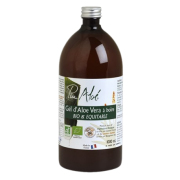 Pur'Aloé - Gel d'Aloé Vera à Boire Bio équitable - 1 litre