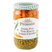 Petits pois carottes 425gr net égoutté