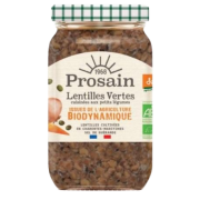 Lentilles vertes Demeter 215gr net égoutté