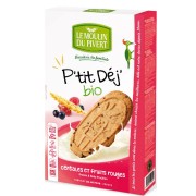 Biscuits P'tit Dèj aux fruits rouges 190gr