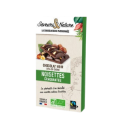 Tablette chocolat noir 70% noisettes craquantes 100 G