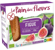 Biscottes Tartines craquantes bio Figue allégées en sel 150g
