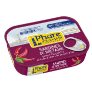 Sardines au piment d'Espelette bio 135gr