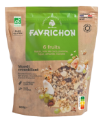 Muesli Crousti 6 Fruits sans gluten 500gr