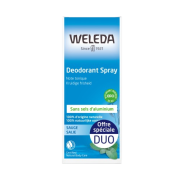 Déodorant spray Sauge x2 100ml