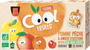 Cool Fruits Pomme, pêche, abricot 12x90g