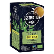 Infusettes Thé vert Earl Grey x20