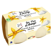 Dessert fermenté soja vanille 2x125g