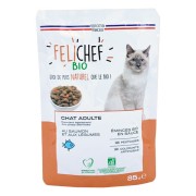 Emincés chat stérilisé au saumon 85gr