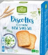 Biscottes à la farine Bise sans sel 270gr