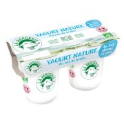 Yaourt de  Brebis nature 1/2 écrémé 2 x 125gr