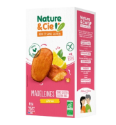 Madeleines au citron sans gluten 150g