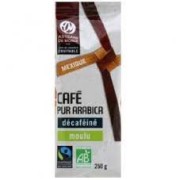 Décaféiné moulu Bio 100% Arabica Perou 250gr