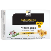 Pastilles coeur fondant au miel de Manuka IAA15+