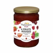 Confiture 4 Fruits Rouges 660G