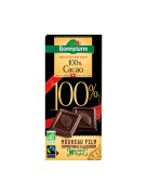 Chocolat noir bio 100% cacao 80gr