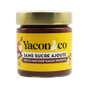 Pâte à tartiner chocolat noisette sans sucre ajouté 200g