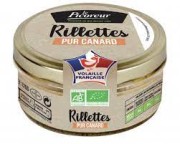 Rillettes pur canard 120gr