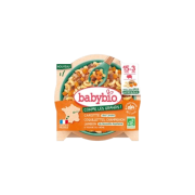 Assiette carottes coquillettes dès 15 mois 200g