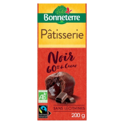 Chocolat noir pâtissier 60% cacao 200gr