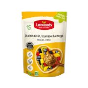 Graines lin tournesol courge moulues 200g