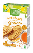 Biscuits P'tit Dèj céréales et graines 190gr