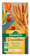 Croustilles aux graines de sésame et de pavot 100g