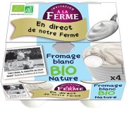 Fromage blanc nature 4 x 100gr