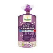 Galettes de riz de Camargue au sésame allégées en sel 130gr