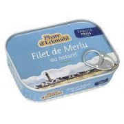 Filets de merlu au naturel 150gr