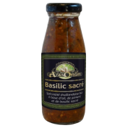 Sauce basilic sacré Bio 200gr