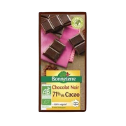 Chocolat noir bio 71% cacao 100gr