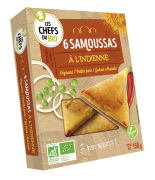 Samoussas à l'indienne x6 160g