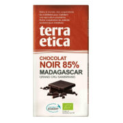 Chocolat noir bio 85% cacao Madagascar 100gr