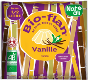 Bio flan au sucre de canne et à la vanille 30gr