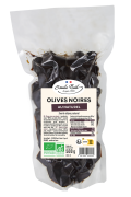 Olives noires au naturel 500gr