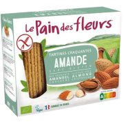 Tartines craquantes aux amandes 150g