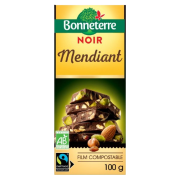 Chocolat noir Mendiant 100gr