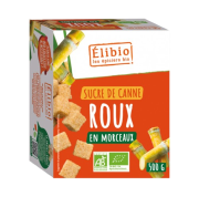Sucre de canne roux morceaux 500g