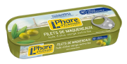 Filets de maquereaux huile d'olive vierge extra 151g