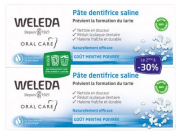 Duo pâte dentifrice saline