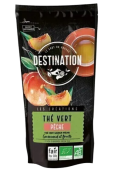 Thé vert pêche équitable 80g