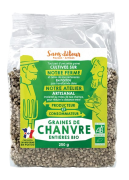 Graines de chanvre entières 250g