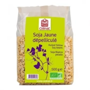 Soja jaune dépelliculé 500gr