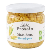 Maïs doux réduit en sel 240gr net égoutté