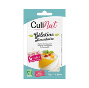 Gélatines en feuilles 11g