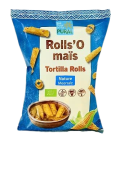 Chips maïs rolls nature 125g