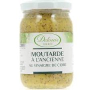 Moutarde à l'ancienne au vinaigre de cidre 200gr